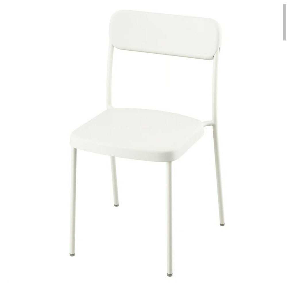 IKEAshopping VIHALS วีฮาลส์เก้าอี้, ขาว
