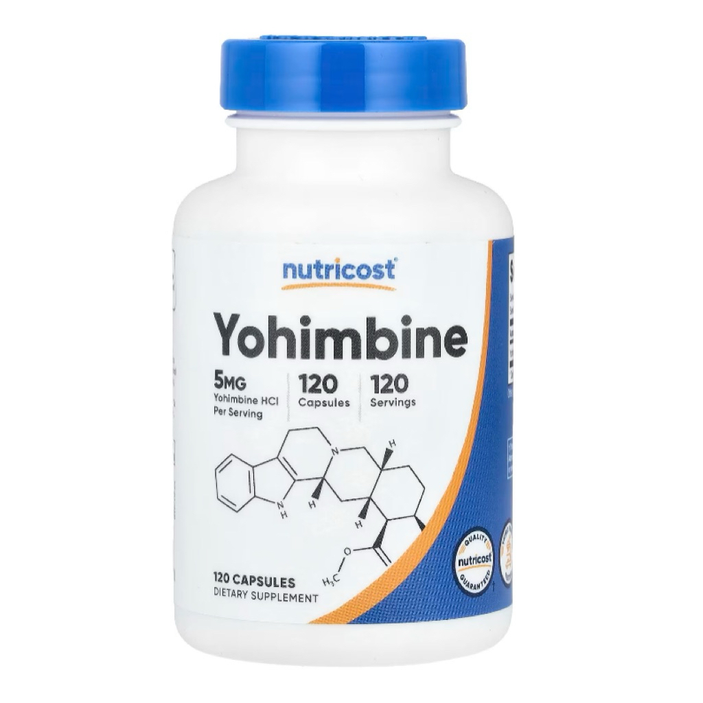 บำรุงน้องชายให้แข็งแรงYOhimbine5mg120capsule_Nutricost