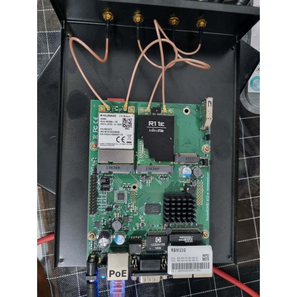 📡 Mikrotik RBM33G มือสอง สภาพพร้อมใช้!