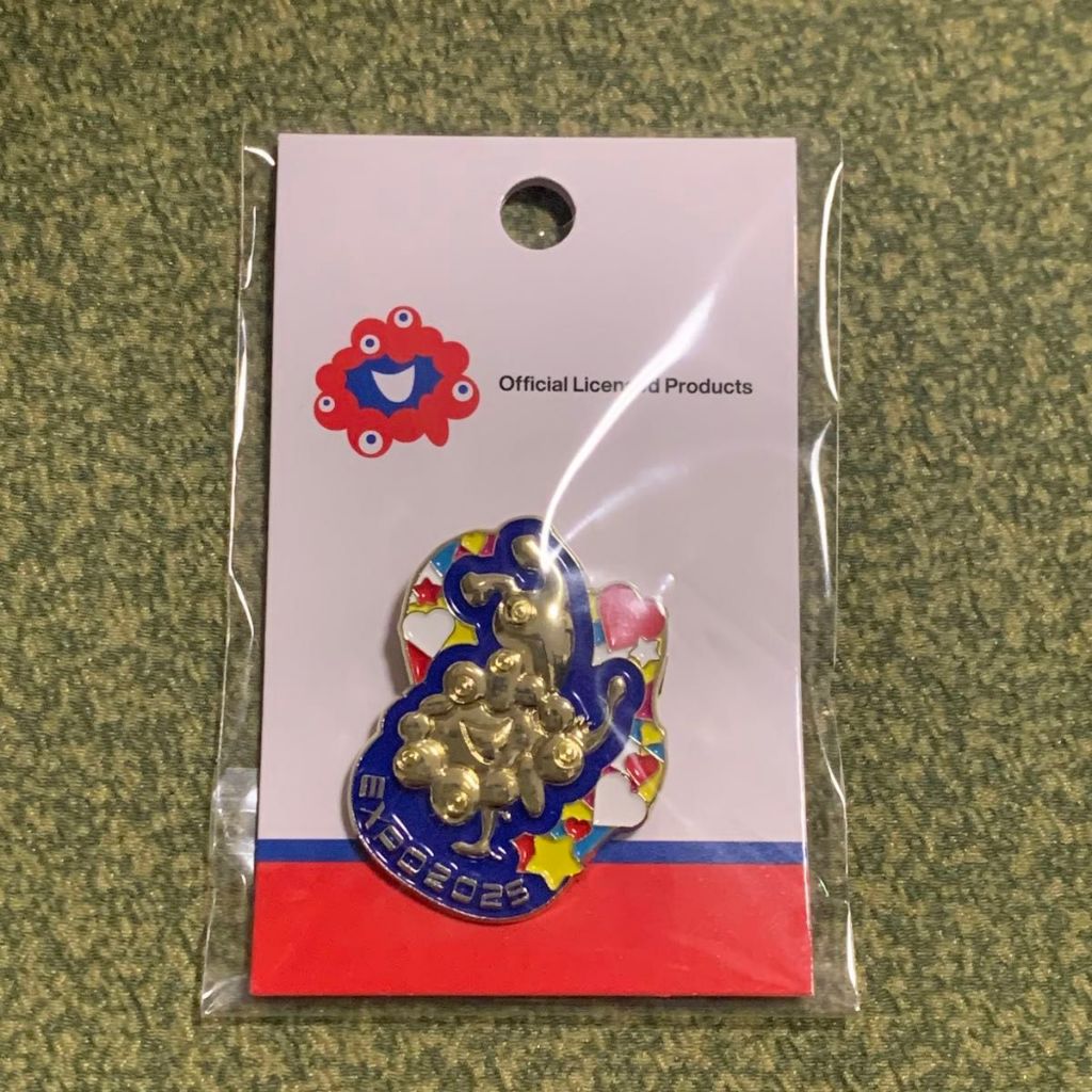 (ส่งตรงจากญี่ปุ่น) EXPO2025 Osaka Expo Myakumyaku Brooch (Handstand Pose)