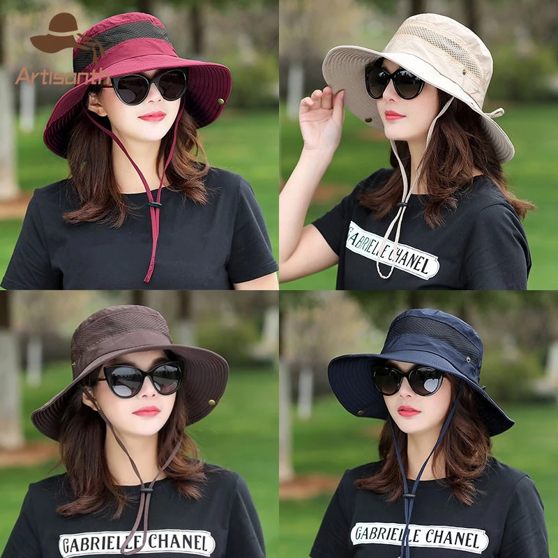หมวกกันแดด กัน UV เข้ากับทุกชุด เดินชายหาด-ท่องเที่ยว thumbnail 3