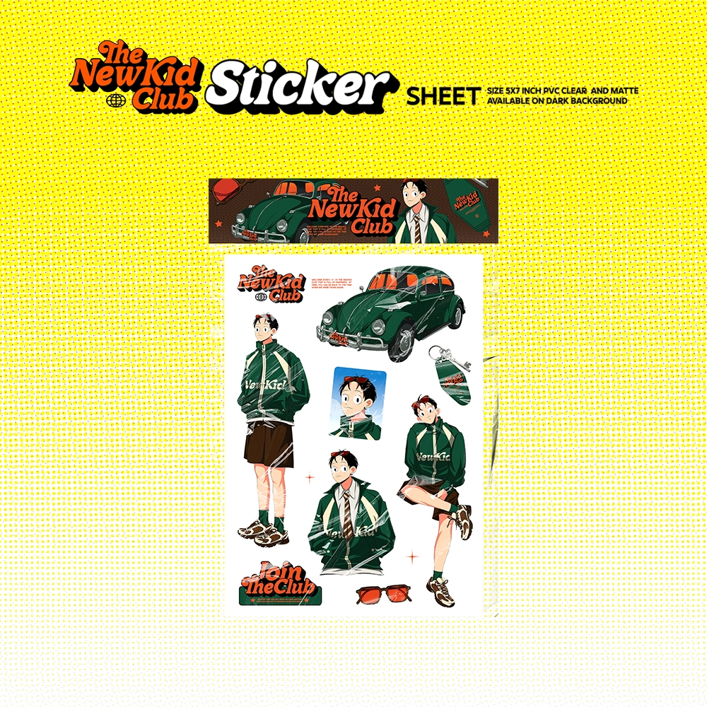 The NewKid Club Sticker สติกเกอร์ ตกแต่ง