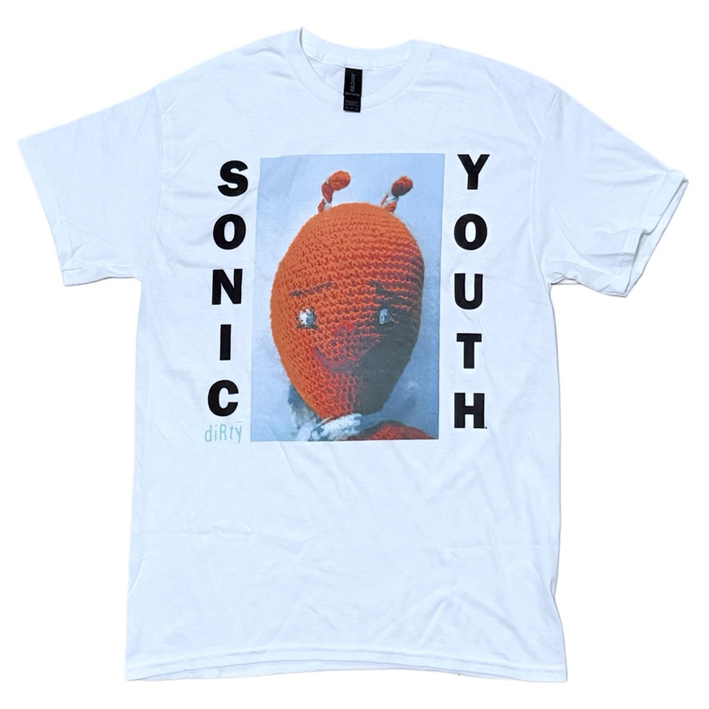 เสื้อวงดนตรี SONIC YOUTH T-SHIRT ลาย DIRTY ลิขสิทธิ์ของแท้ EU
