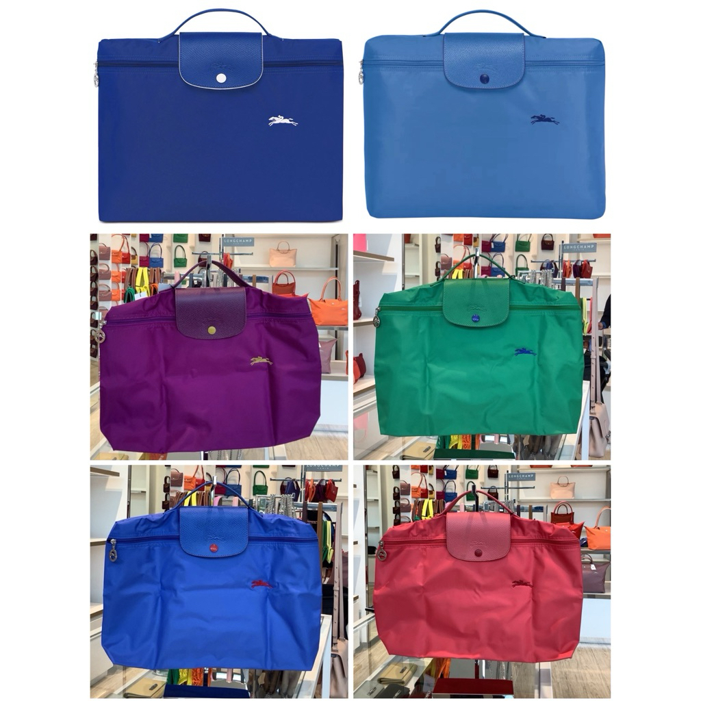 LE PLIAGE CLUB Briefcase S -  Canvas สำหรับใส่ Computer Notebook และเอกสาร มี 6 สี