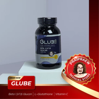 /GLUBE Beta Glucan 1,3/1,6 L-Glutathione กลูเบ้ป๋า เบต้ากลูแคน กลูต้าไธโอน และวิตามินซี/