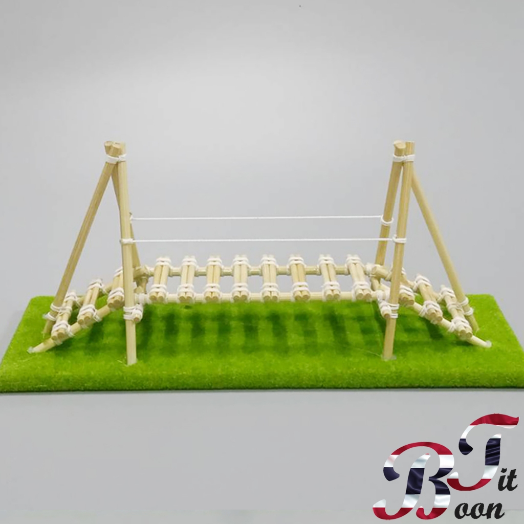 โมเดลลูกเสือ สะพานบันได Simple Ladder Bridge