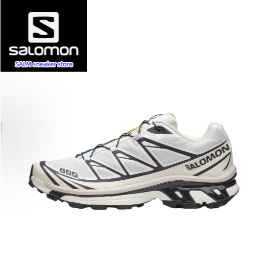 SALOMON Salomon XT-6 low cut white ของแท้ 100%