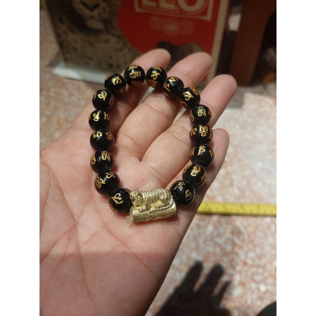 กำไรข้อมือเสือ หลวงพ่อเปิ่น วัดบางพระ เเท้จากวัด