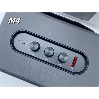 ลำโพงบลูทูธไร้สาย รุ่น M4 เสียงดีมาก เบสแน่น เสียงนุ่ม ดีไซส์สวย ปรับเสียงเบส/แหลมได้