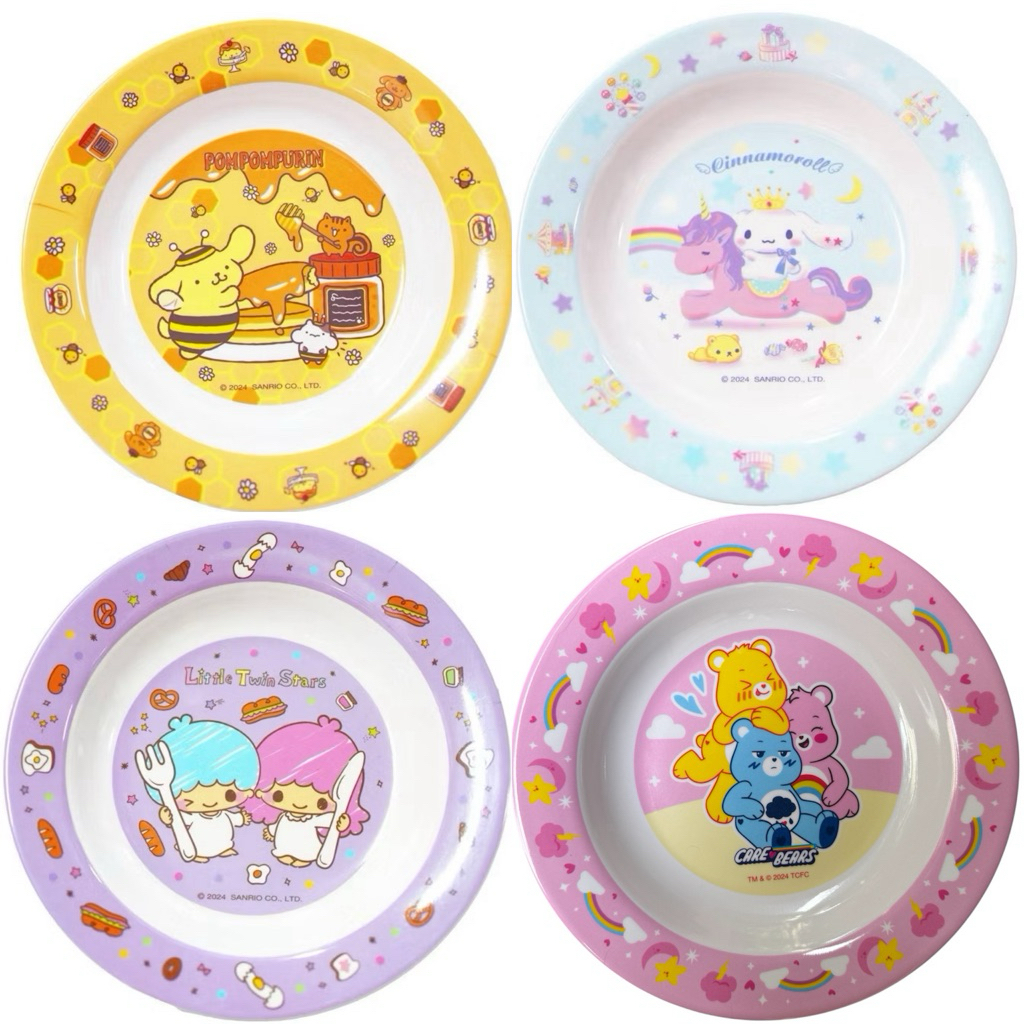 GREEN AIR จาน ชาม เมลามีน Sanrio หมี แคร์แบร์ #ลิขสิทธิ์แท้