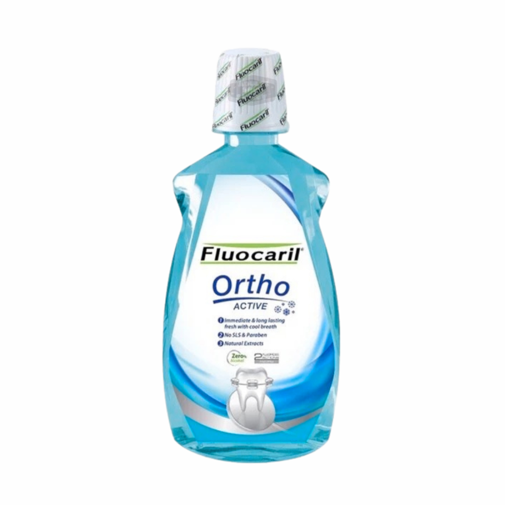 ลดเพิ่ม 30% 🔥 Fluocaril ortho ACTIVE 500mL น้ำยาบ้วนปาก จัดฟัน toothpaste (Ortho 123) [ ขนาด 500mL *
