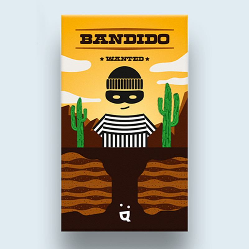 Helvetiq Bandido Cooperative Card Game, A cooperative card game for 1 to 4 players