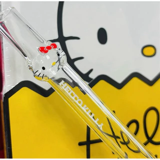 (พรีนะคะ👀) HEYHOMI—หลอดใส หลอดชานมไข่มุก (หลอดแก้ว หนา และทนมากกก) ตรีม: Kitty/Miffy/Straw สายคอนเท้นต์ต้องมีนะคะ