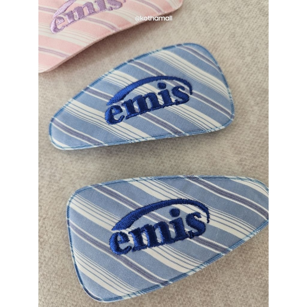 Emis Pin Stripe Wide Hairpin - รูปที่ 5