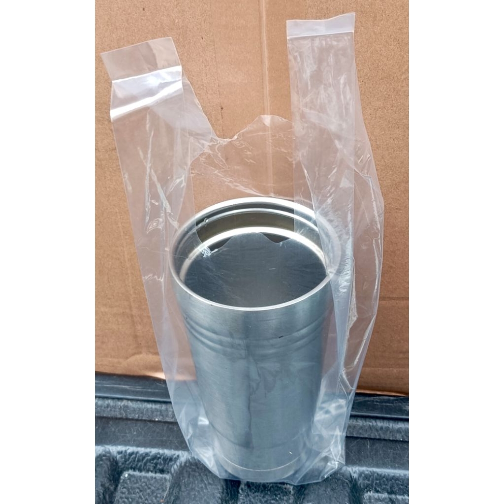 ถุงหิ้วแก้ว ถุง ถุงใส่แก้ว ถุงไฮโซ ถุงใส่แก้วน้ำ ตราอินทรีแดง 1แพ็ค 50ใบ - รูปที่ 5