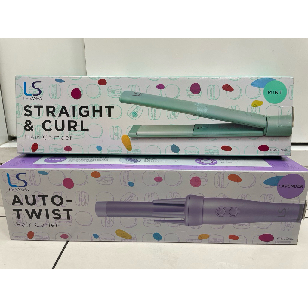 เครื่องหนีบผม Lesasha LS1555 สีมิ้น LS1556 สีม่วง