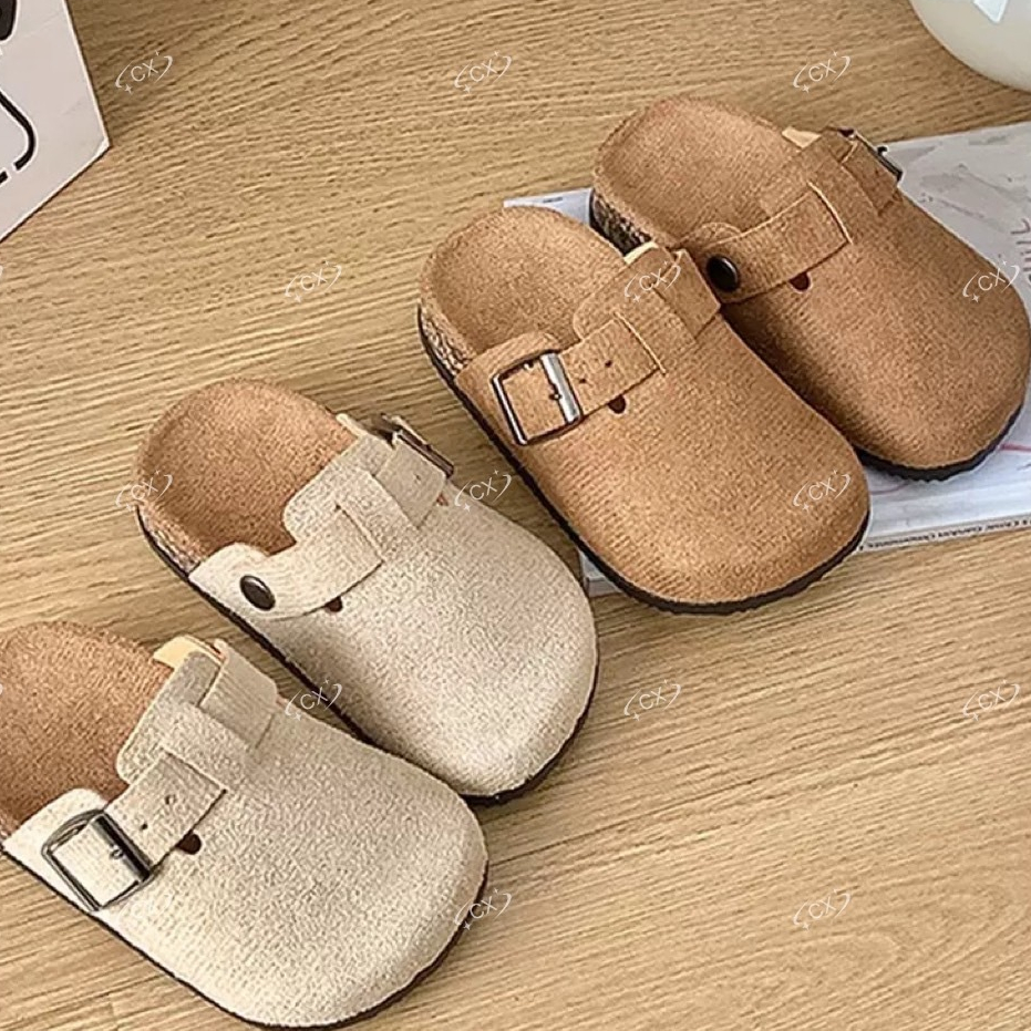 XZ012  รองเท้าแตะเด็กแฟชั่น เป็นงานคัทชูเปิดส้น ทรงสวย สีสันดี แมทช์ง่าย ใส่ได้ทุกเพศ พร้อมส่งจากไทย