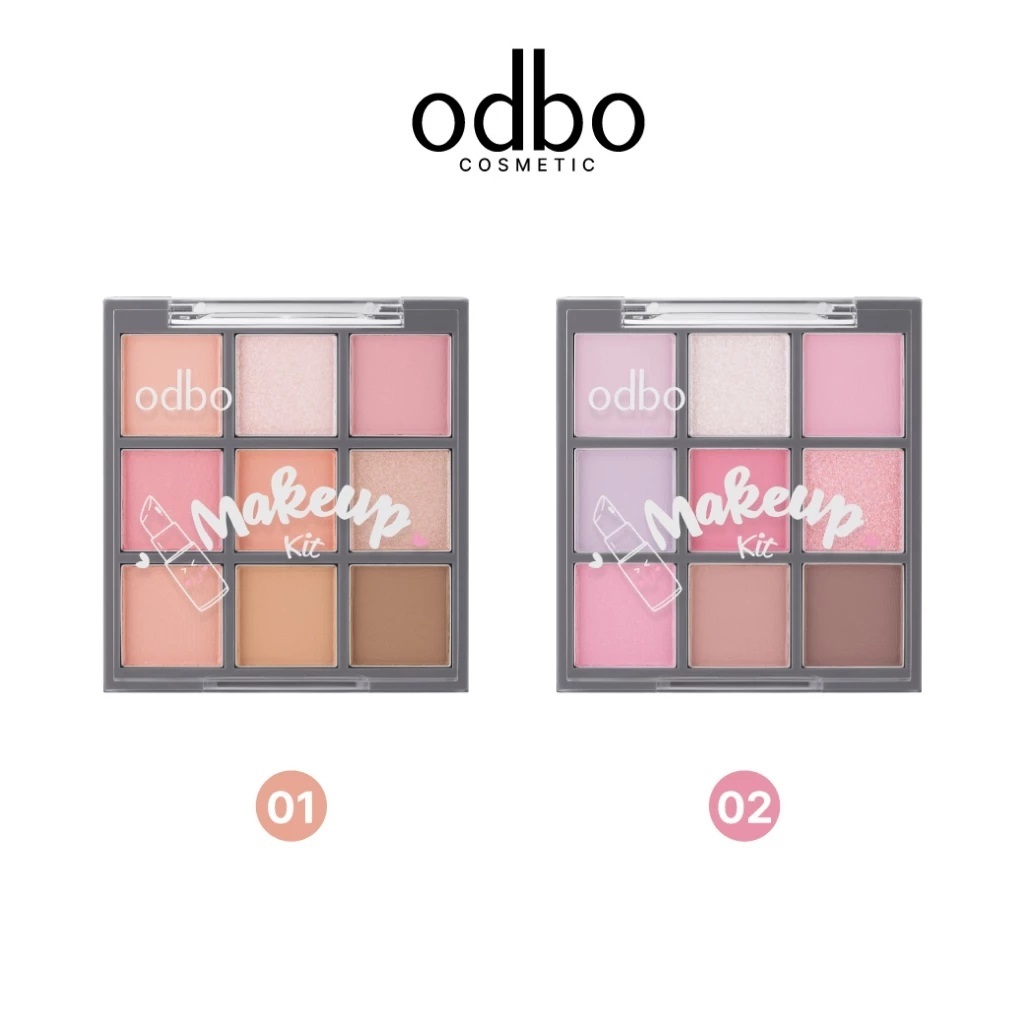 Odbo Makeup ODS06 Kit New Version 25.3g โอดีบีโอ เมคอัพ คิท นิว เวอร์ชั่น