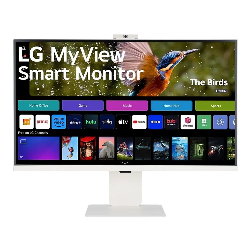 MONITOR (จอมอนิเตอร์) LG MYVIEW SMART MONITOR 32SR85U-W - 31.5 INCH IPS 4K USB-C