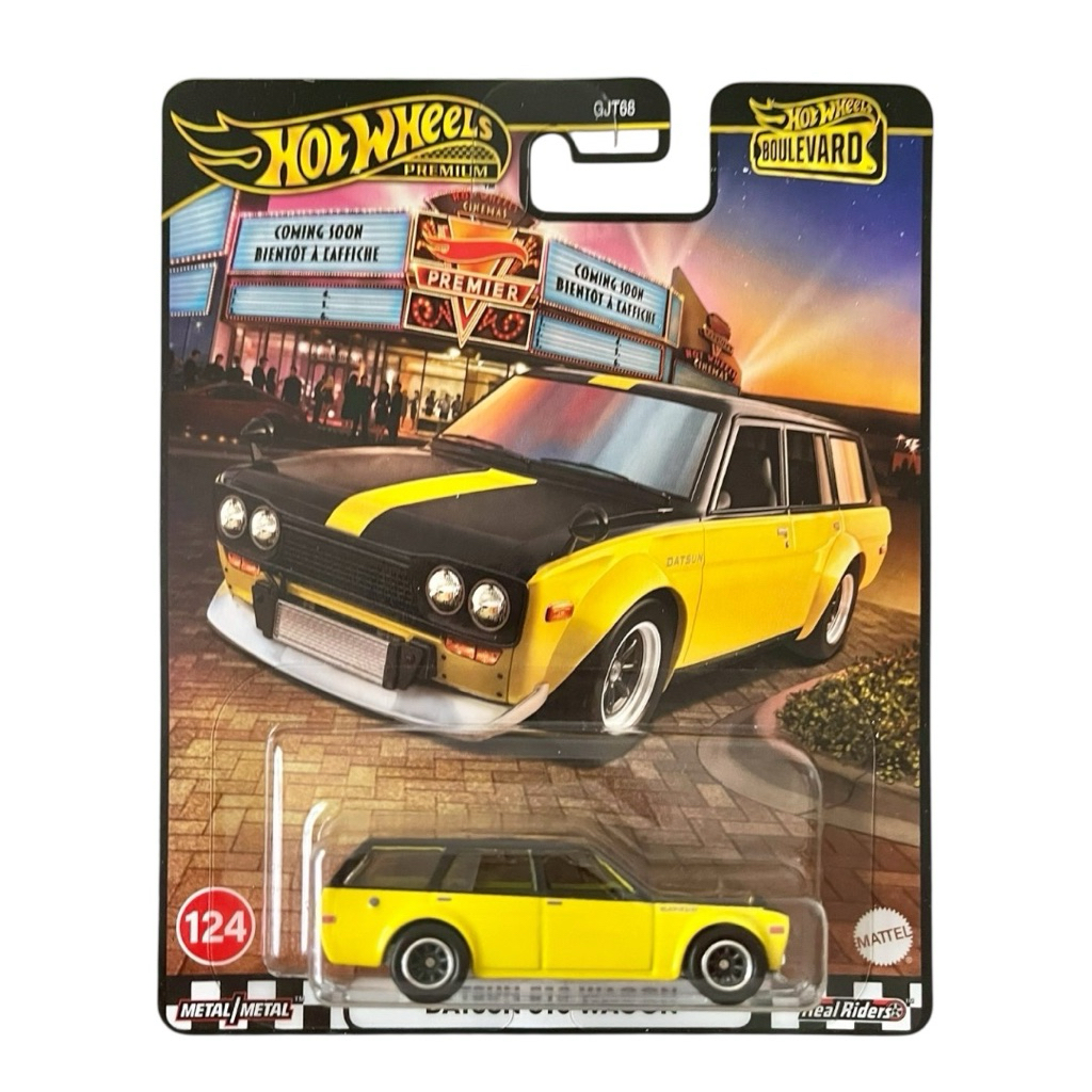 Hot Wheels Premium Boulevard Datsun 510 Wagon