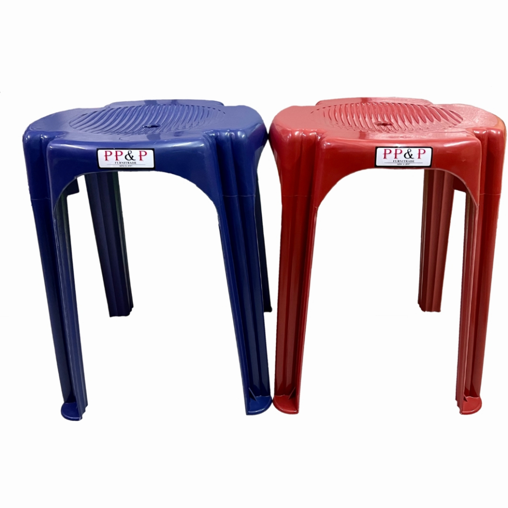 SOGOODS เก้าอี้พลาสติกกลม  ✔แข็งแรงเนื้อหนา✔ เหมาะสำหรับใช้ในครัวเรือน นั่งเล่น อ่านหนังสือ ประหยัดพ