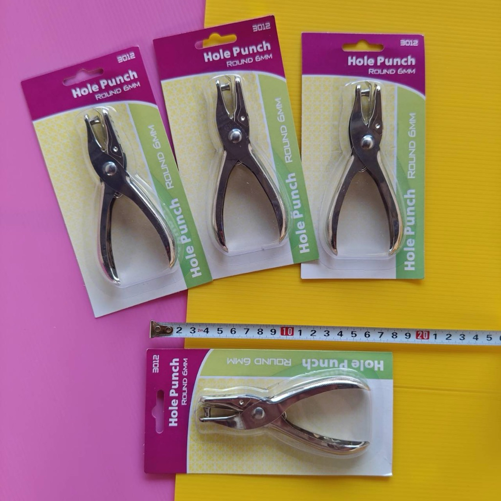 (ยกโหล 12 ชิ้น) No.2054 ที่เจาะรู คีมเจาะรู  คีมตาไก่ ใช้สำหรับเจาะถุงและกระดาษ  ได้ทั้งหมด 12 ชิ้น