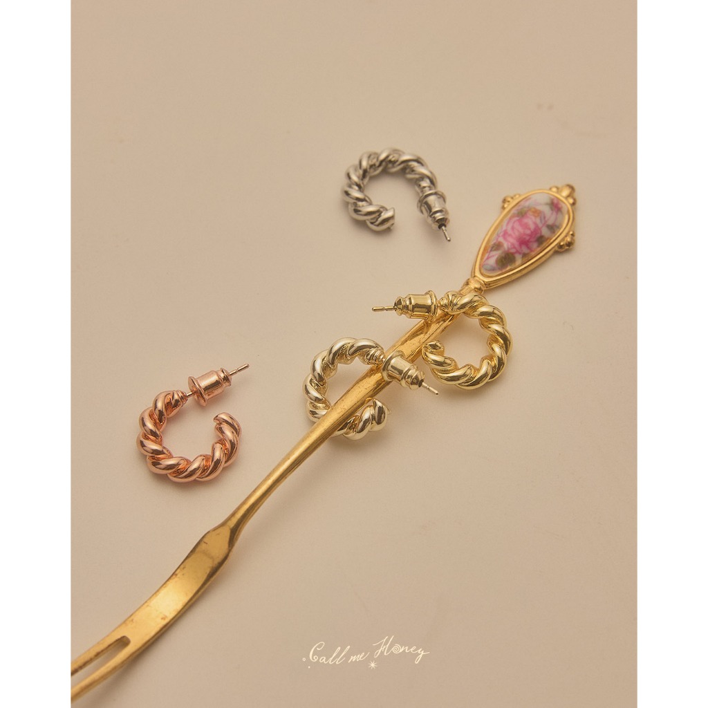 Julys - penne pasta earrings