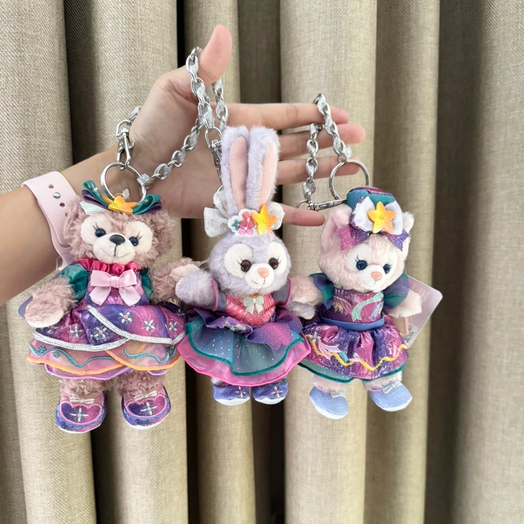 พร้อมส่งจากไทย💓พวงกุญแจตุ๊กตาดัฟฟี่แอนด์เฟรนด์คอล20ปี*ลิขสิทธิ์แท้ฮ่องกงดิสนีย์แลนด์