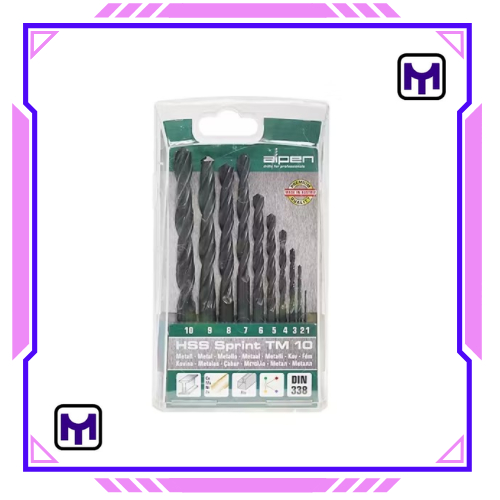 ดอกสว่านเจาะเหล็ก ALPEN 3/16"(4.7625mm)