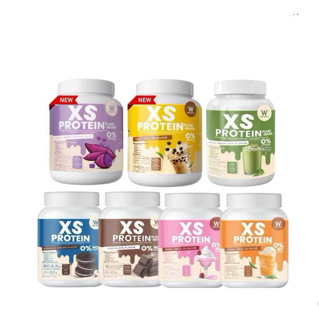 เวย์โปรตีนวิงค์ไวท์ เอ็กซ์เอส  WINK WHITE XS PROTEIN 7 รสชาติ เลือกได้จ้า