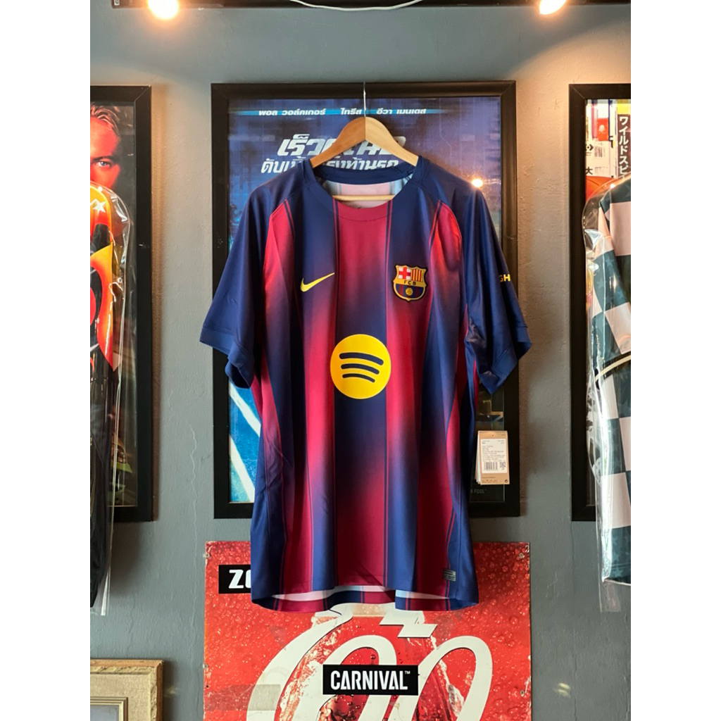 เสื้อ fc barcelona 25/26 ไซส์ 2xl (มือหนึ่งพร้อมส่ง)