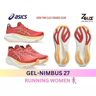 ASICS GEL- NIMBUS 27 รองเท้าวิ่งผู้หญิง [RUNING WOMEN] MAX CUSHION Daily Shoes Running รองเท้าวิ่งที่ “นุ่มสบายที่สุด”