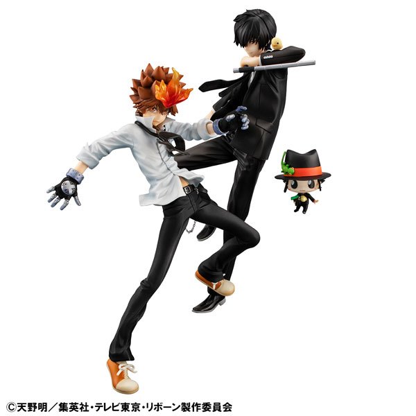 (🔴PRE-ORDER) G.E.M. Series Reborn! Tsunayoshi Sawada & Kyoya Hibari & Reborn Set Complete Figure ของ
