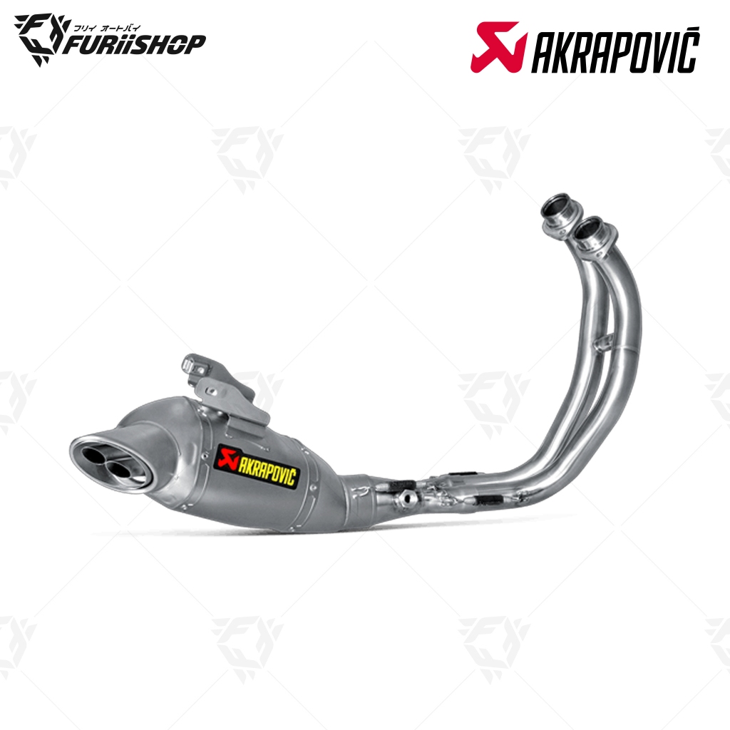 ท่อสูตร/ท่อแต่ง/ท่อไอเสีย Akrapovic Titanium 2-2-1  : for Yamaha XSR700 2017-2020/2021-2024