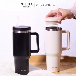 (พร้อมส่งจากไทย) Diller Thermal bottles แก้วน้ำเก็บอุณหภูมิ รุ่นขายดี สเตนเลส 2 ชั้น เก็บความเย็น 24 ชั่วโมง