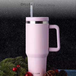 (พร้อมส่งจากไทย) Diller Thermal bottles แก้วน้ำเก็บอุณหภูมิ รุ่นขายดี สเตนเลส 2 ชั้น เก็บความเย็น 24 ชั่วโมง