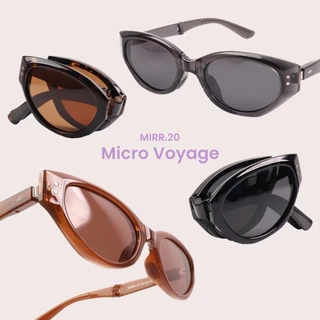 MIRR.20 Micro Voyage แว่นตากันแดดแฟชั่น แว่นป้องกันแสง UV400 เลนส์ Polarized บริการเปลี่ยนแว่นฟรี