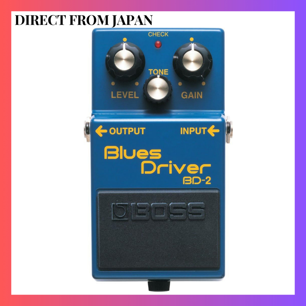 ＜DIRECT FROM JAPAN＞ BOSS Blues Driver BD-2 เอฟเฟกต์กีตาร์ไฟฟ้าแบบโอเวอร์ไดรฟ์ (Overdrive) รุ่นยอดนิย