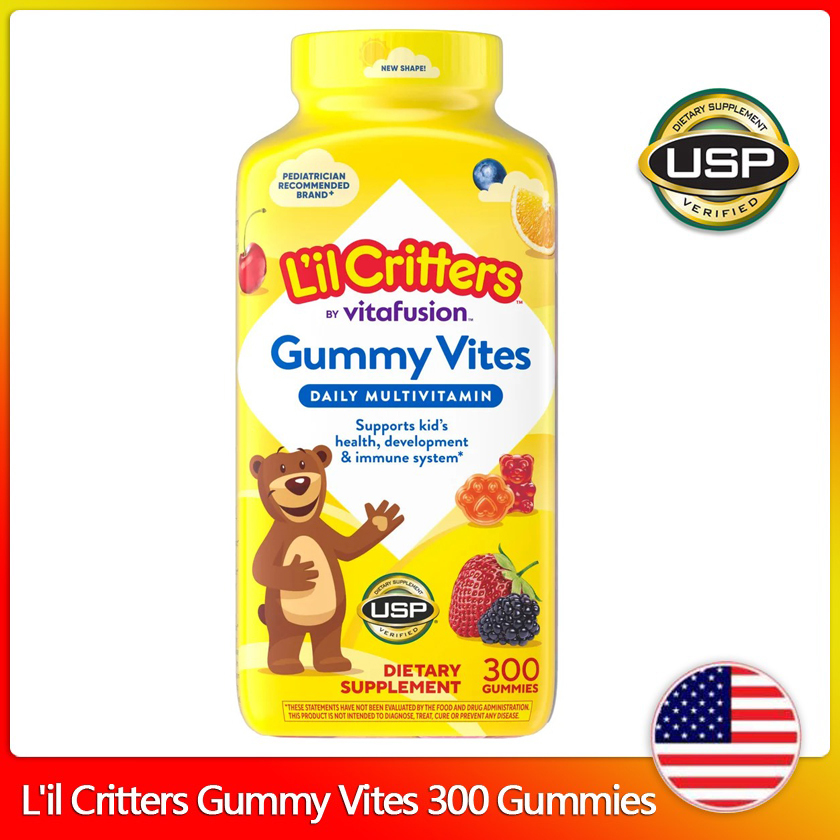 (Exp.09/2026)L’il Critters Gummy Vites Daily Multivitamin 300 Gummies