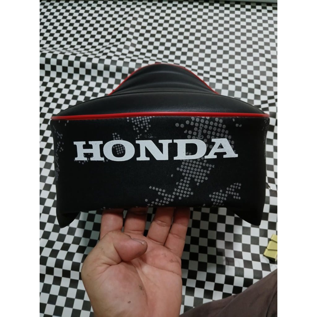 หนังเบาะmonkey125 Honda Monkey Adventure เย็บขึ้นรูปตรงรุ่นของmonkey125