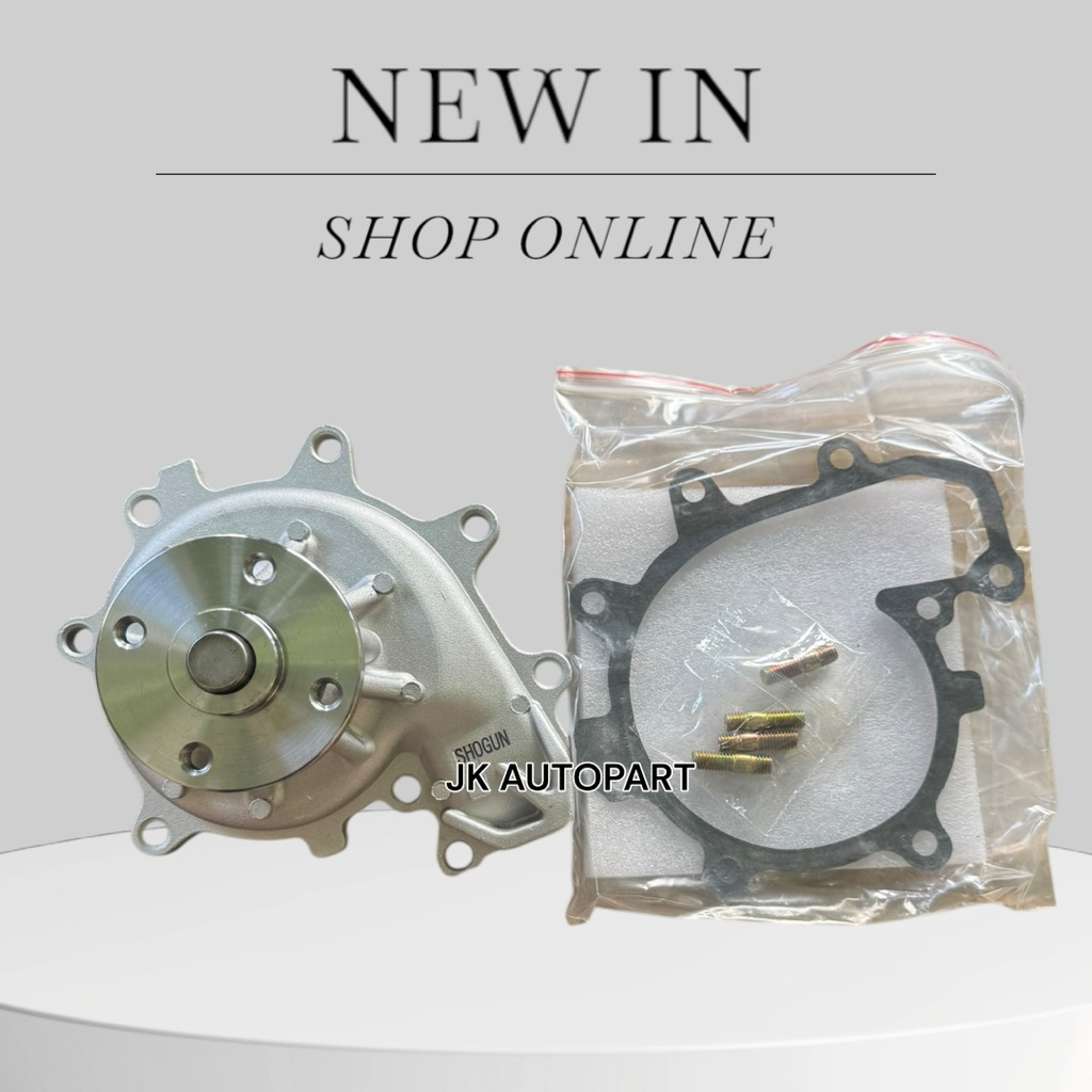 ปั้มน้ำ ISUZU NPR120 เครื่อง 4HF1 8-97019-676-0 ยี่ห้อ SHOGUN ปั๊มน้ำอีซูซุ 6ล้อ อย่างดี/SRNKL