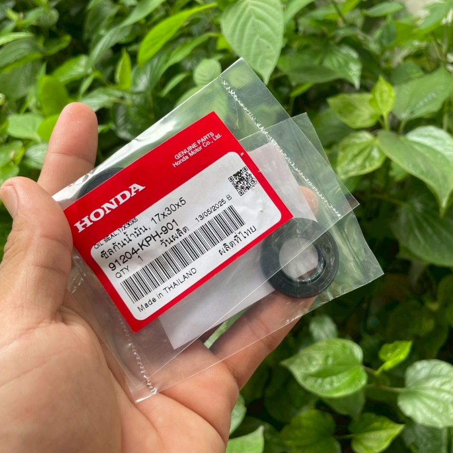 ซีลสเตอร์หน้า 17*30*5 Honda w125sri (อะไหล่แท้ศูนย์)