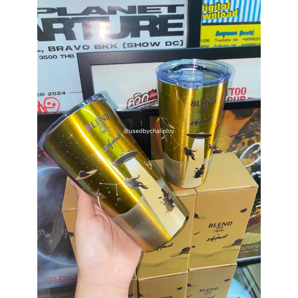 พร้อมส่ง🔥 แก้วเก็บความเย็น BLEND 285 Together Tumbler x Safeplanet🚀💚