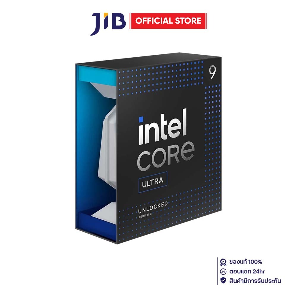 CPU (ซีพียู) INTEL CORE ULTRA 9 285K - 24C 24T 3.2-5.7GHz (INTEL SOCKET 1851) (ระบบระบายความร้อนไม่รวมอยู่ในสินค้า)