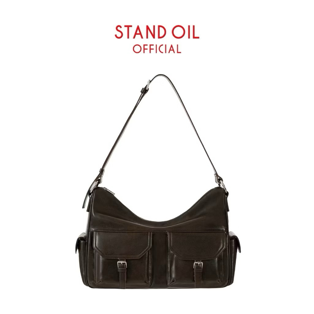 (มือ2 ใช้1ครั้ง)Stand Oil รุ่น Joey Bag สีMarron