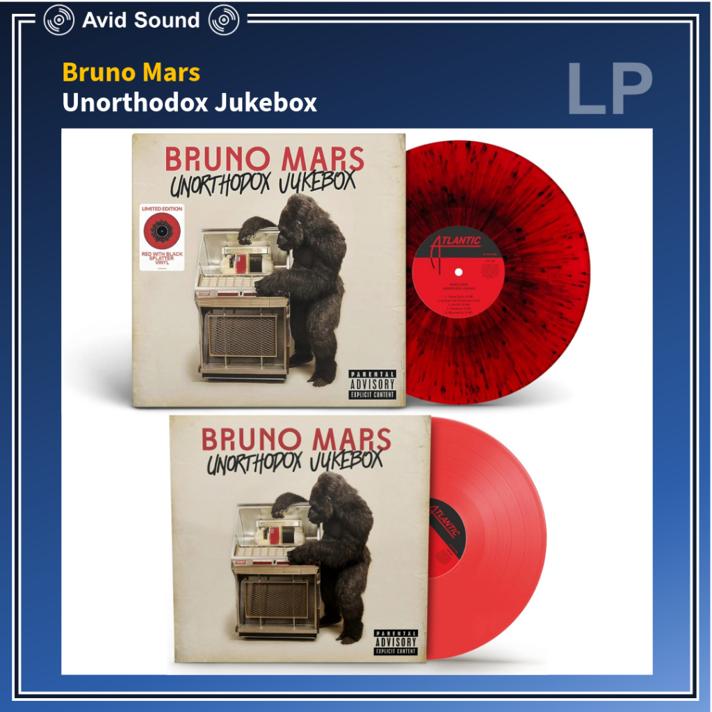 [แผ่นเสียง Vinyl LP] Bruno Mars - Unorthodox Jukebox [ใหม่และซีล SS]