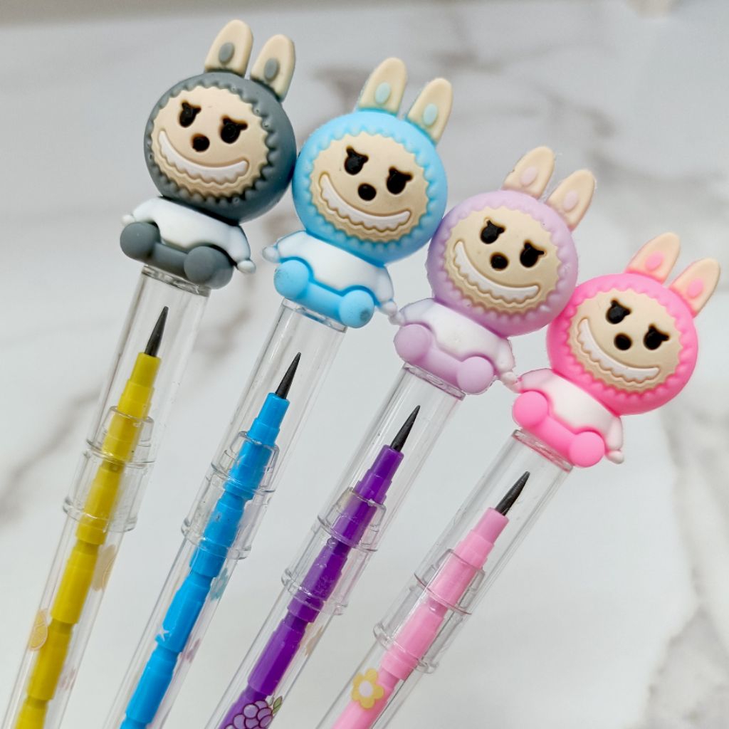 ดินสอเปลี่ยนไส้ลายการ์ตูนซาริโอ้ สติส ฮีโร่ พร้อมส่งในไทย - รูปที่ 4