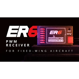 RadioMaster ER6 2.4GHz ELRS PWM Receiver