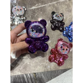 ขาตั้ง วาง โทรศัพท์ สำหรับทุกรุ่น สีสวย น่ารัก หมีLOVE 6สี พับเก็บได้