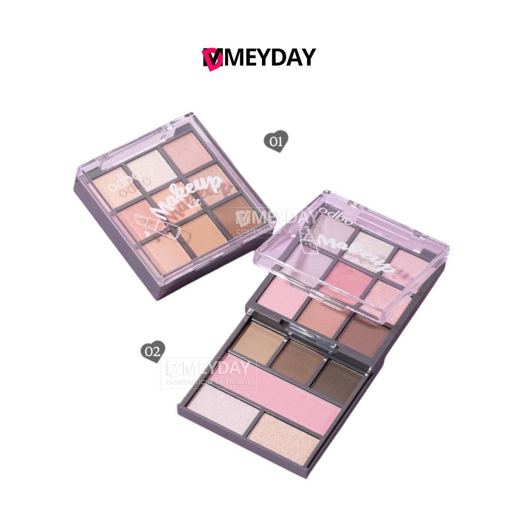 (ODS06) odbo Makeup Kit New Version โอดีบีโอ เมคอัพ คิท นิว เวอร์ชั่น 25.3g